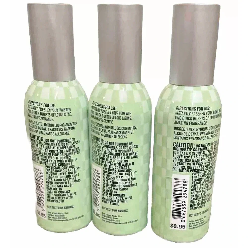 3x Bath & Body Works VACATION VIBES Concentrated Room Spray 1.5 oz HTF FREE SHIP - Picture 2 of 2